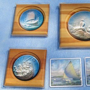 Bundle of 3 Trastad Produkter wall art pieces